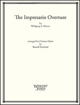 THE IMPRESARIO OVERTURE CLARINET CHOIR cover